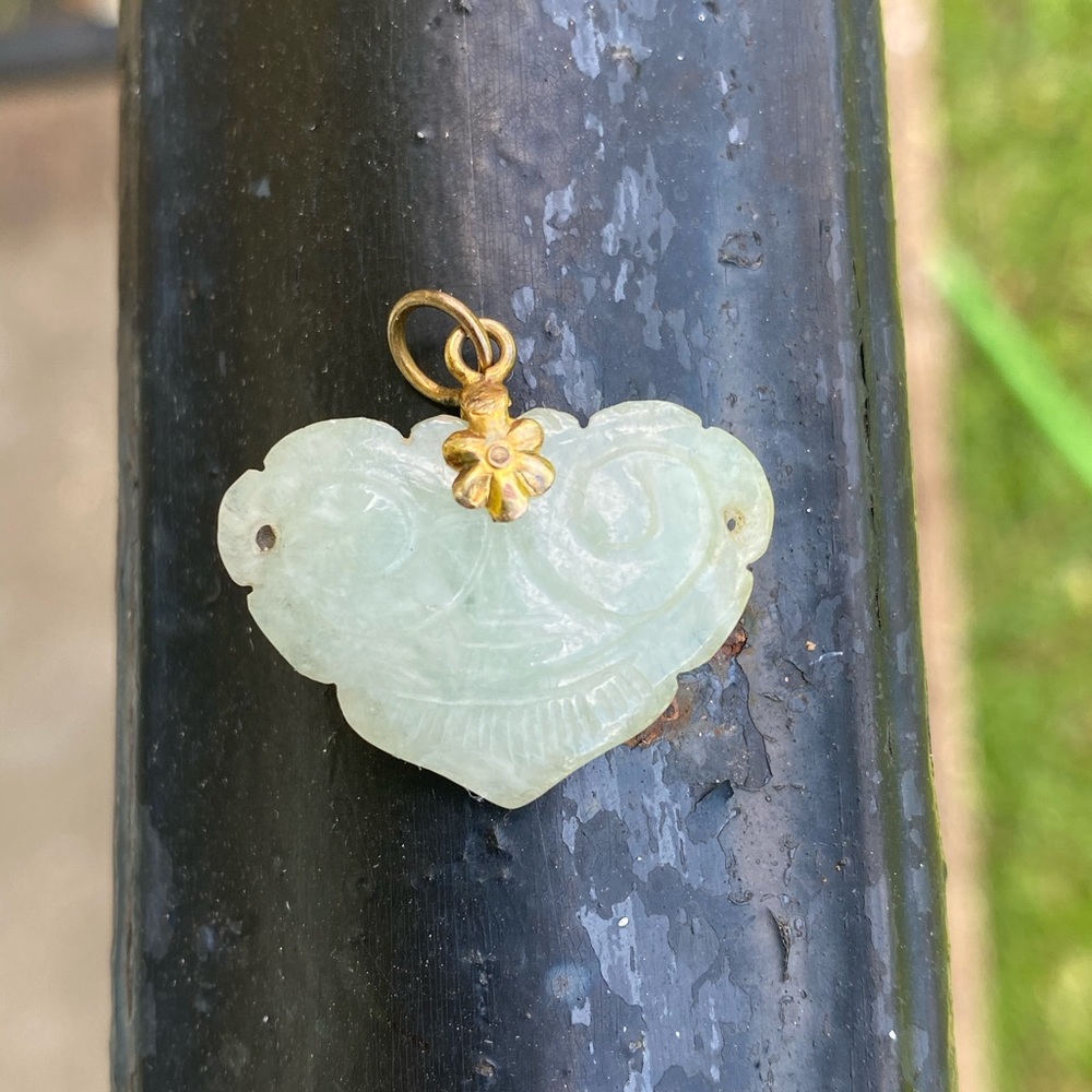 Gorgeous Antique Jade Pendant